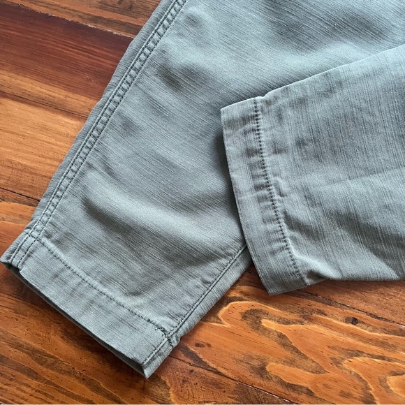 MADEWELL Dried Clover Green High Waisted Griff Tapered Fatigue Cargo Pants in 27 - Picture 7 of 16